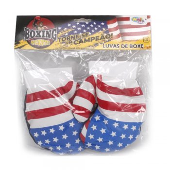 Luva de Boxe USA Infantil com 2 unidades - WELLMIX - WB7691