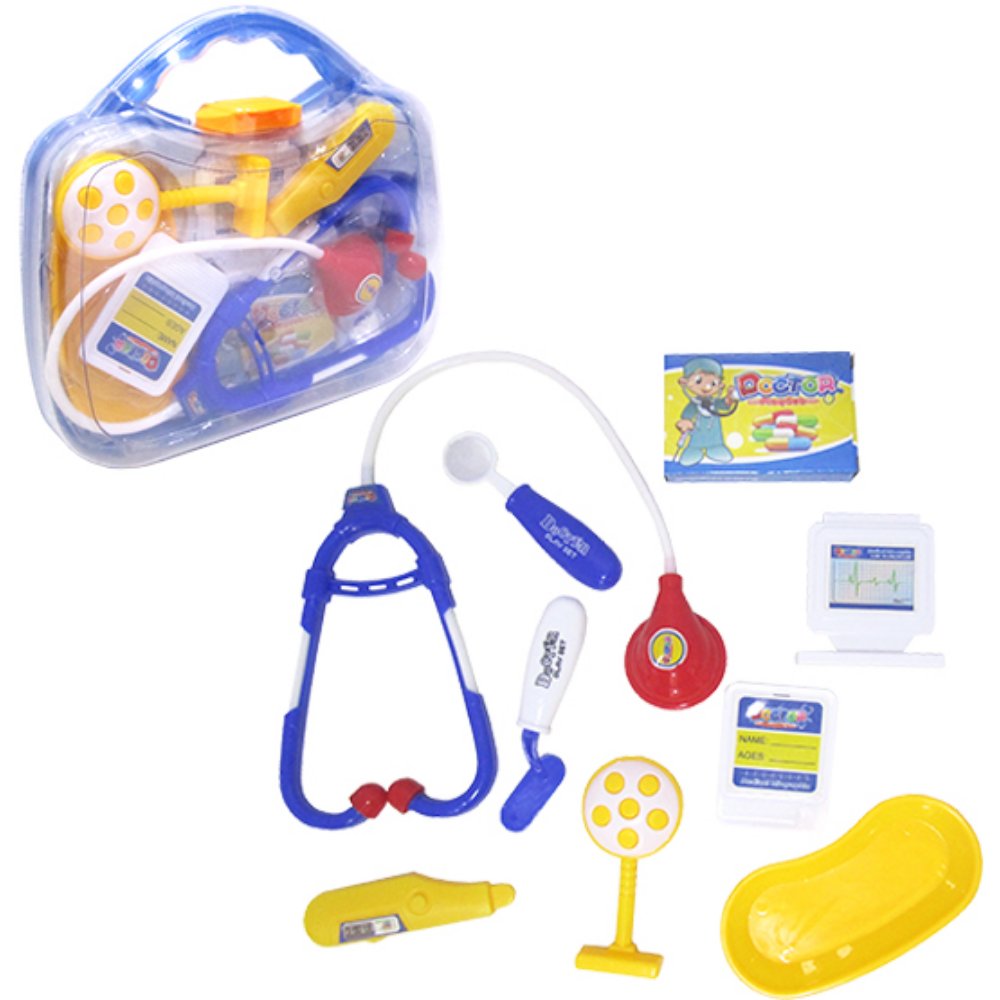 Kit 2 Celular Jogo Infantil + Brinquedo Médico Estetoscópio em