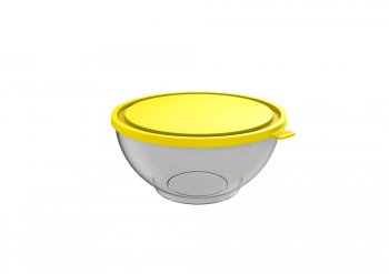 Pote Com Tampa Crippa Branco/amarelo - 403010-007